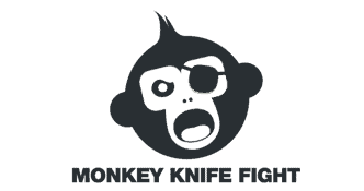 Monkey knife fight logo